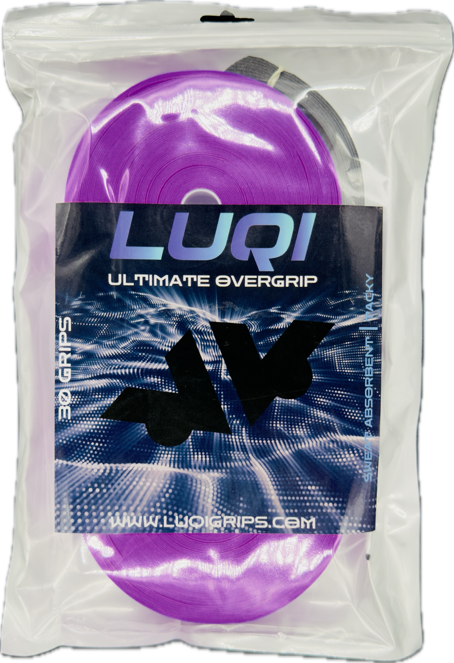 purple LUQI Ultimate Overgrip | Peak Performance Tennis Grip