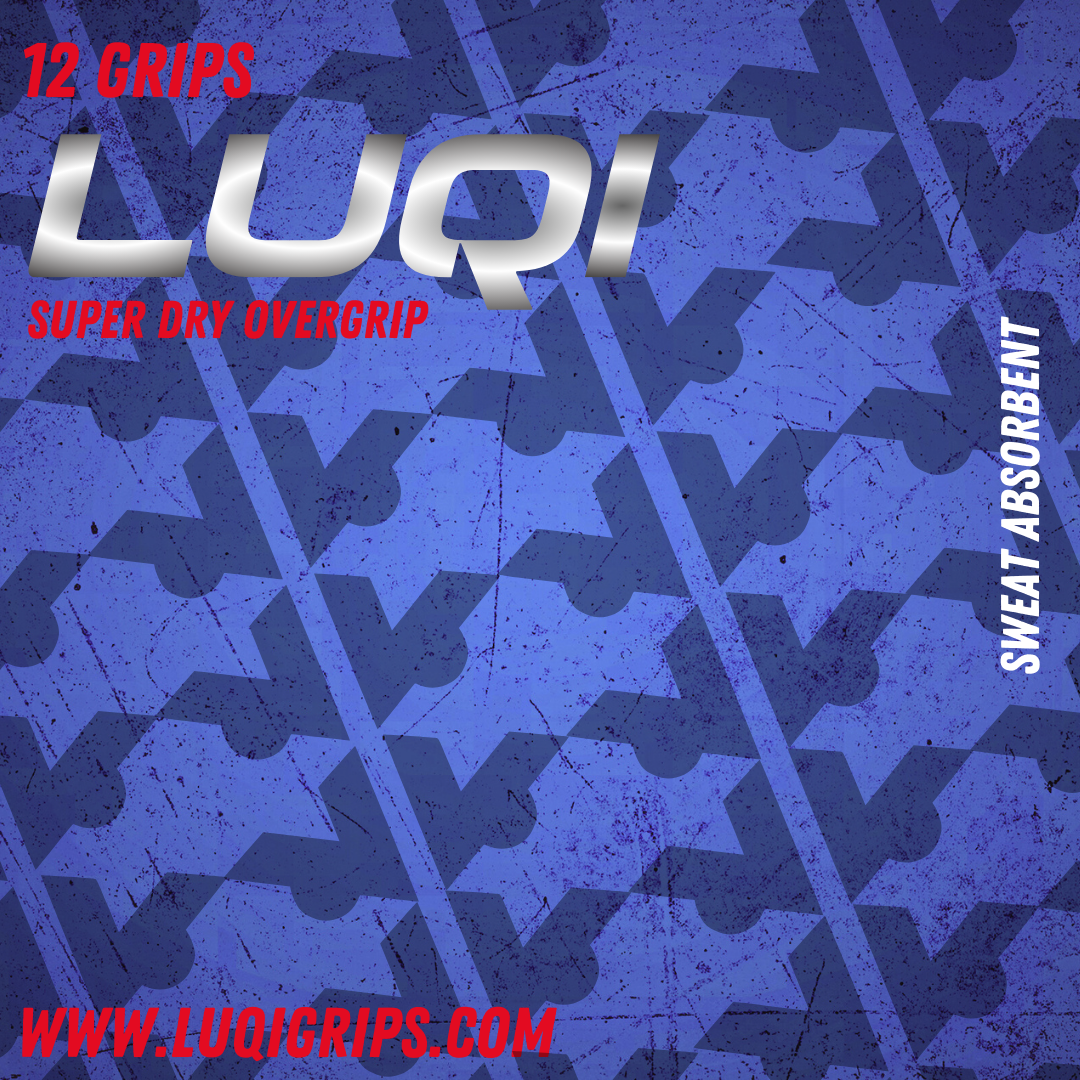 LUQI Super Dry Overgrip | Sweat Absorbent Tennis Grip